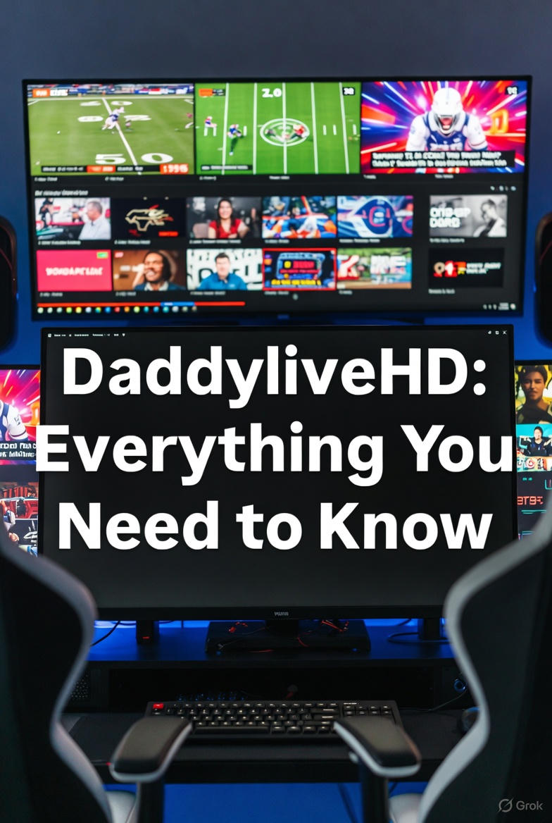 Screenshot of DaddyliveHD interface; User watching live sports on DaddyliveHD