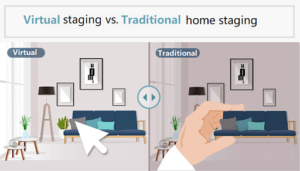 Virtual Staging vs. Traditional Staging