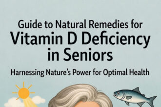 A smiling senior couple enjoying a walk in a sunny park, symbolizing natural vitamin D absorption through safe sun exposure and an active lifestyle.