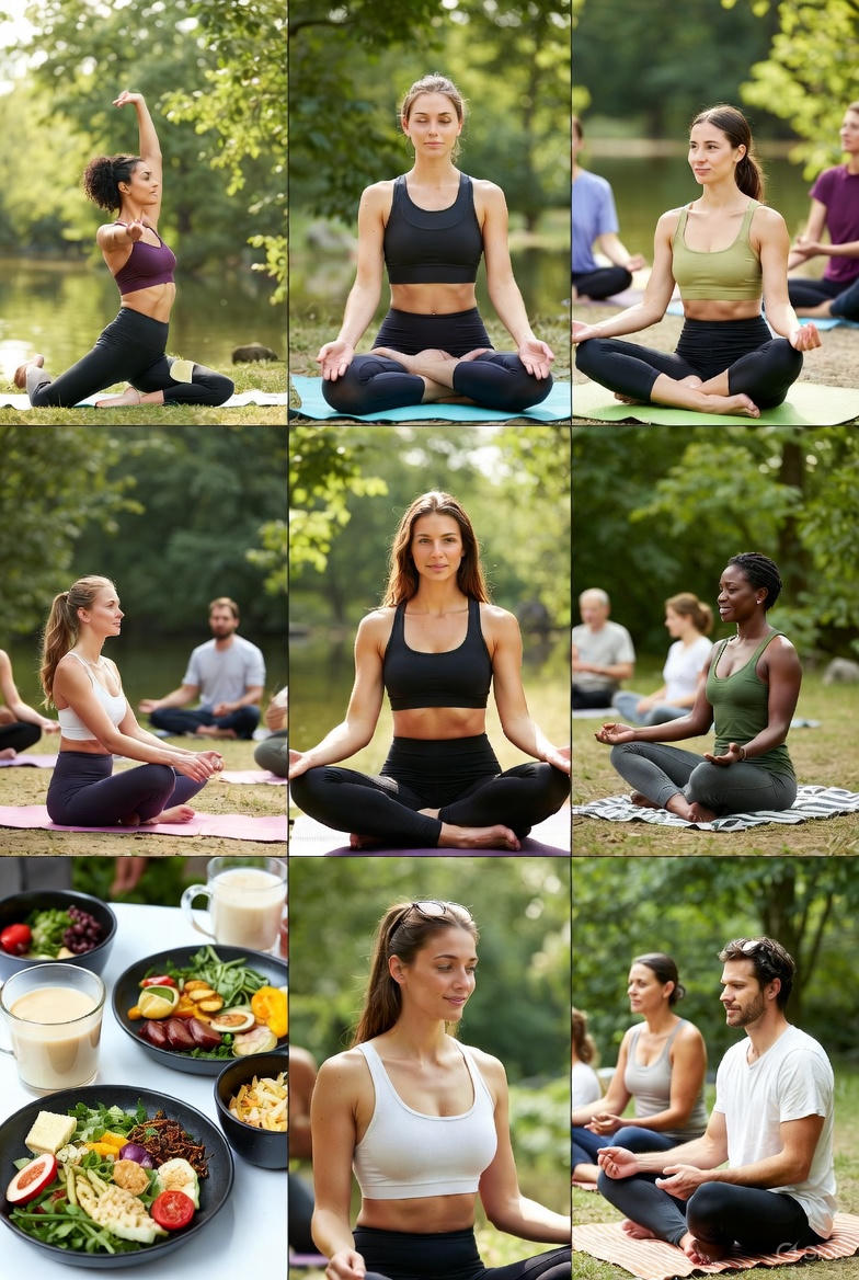 Image of wellness routine from BodyHolistic blog