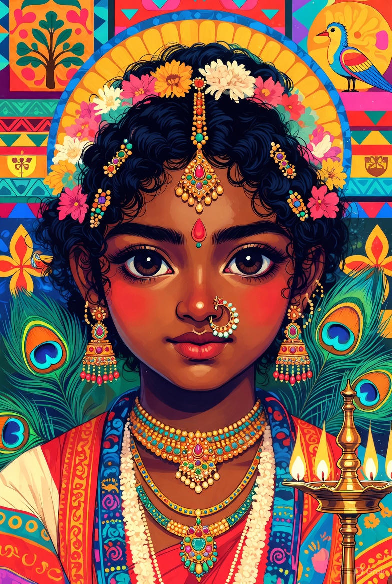 Illustration of mamuka chinnavadu in folklore; Cultural symbols for mamuka chinnavadu; Comparison chart of terms